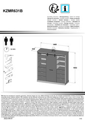Forte KZMR631B Assembly Instructions Manual