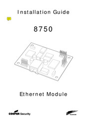 Cooper Scantronic 8750 Installation Manual