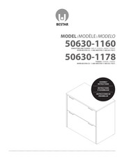 Bestar 50630-1178 Assembly Instructions Manual