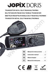 JOPIX CB-27 Instruction Manual