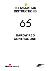 Cooper Scantronic 65 Installation Instructions Manual