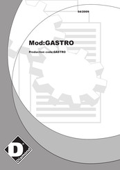 Diamond GASTRO User Manual