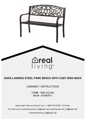 Real Living GBO-XG-204 Assembly Instructions