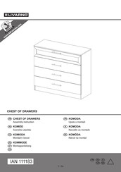 LIVARNO 111183 Assembly Instruction Manual