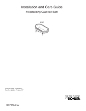 Kohler Iron Works Tellieur K-727 Installation And Care Manual