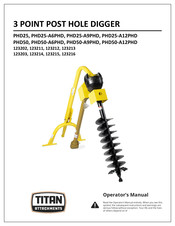 Titan Attachments PHD25-A12PHD Operator's Manual