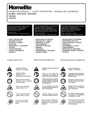 Homelite UT08107A Operator's Manual