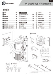 Bitspower TA-DIO240-RGB Manual