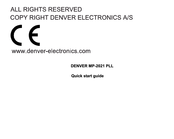 Denver MP-2021 Quick Start Manual