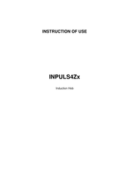 Continental Edison INPULS4Z Series Instructions For Use Manual