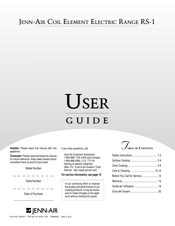 Jenn-Air RS-1 User Manual