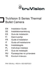 TruVision TVTH-S01-0003-BUL-G Installation Manual