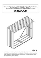Vente Unique WINWOOD WA-B Assembly Instruction Manual