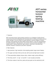 Aliyiqi ADT-50 Manual