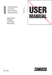 Zanussi ZDI14001 User Manual