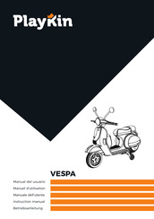 PLAYKIN VESPA Instruction Manual