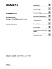 Siemens SITRANS AID IQ Operating Instructions Manual