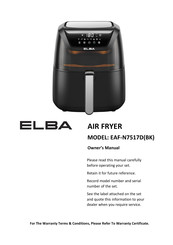 Elba EAF-N7517D Owner's Manual