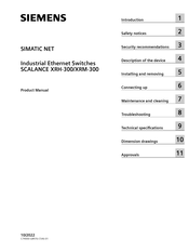 Siemens SCALANCE XRH-300 Product Manual