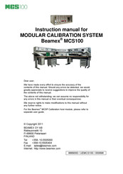 BEAMEX MCS100 Instruction Manual