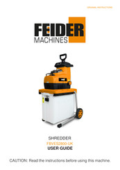 Feider Machines FBVES2800-UK User Manual
