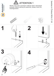 DP delmoduler Jasmine tv Unitesi M17 Assembly Instructions Manual