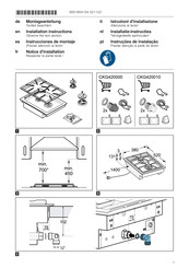 Gaggenau VG425115F Installation Instructions Manual