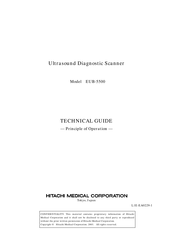 Hitachi EUB-5500 Technical Manual