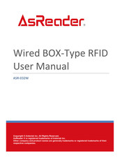 Asterisk AsReader ASR-032W User Manual