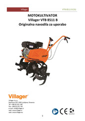 Villager VTB 8511 B Original Owner's Manual