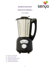 Senya COOK & ICE SYCP-HB008N User Instructions