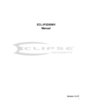 Eclipse Security ECL-IP3D50MV Manual