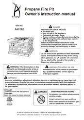 AJ Enjoy AJ3102 Owner's Instruction Manual