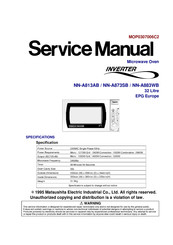 Panasonic NN-A813AB Service Manual