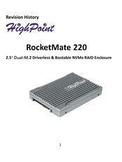 HighPoint RocketMate 220 Quick Installation Manual
