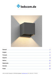 ledscom LC-L-361 Assembly Instructions Manual