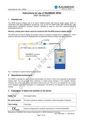 RAUMEDIC NPS3 Instructions For Use Manual