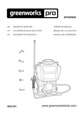 GreenWorks Pro BSC301 Operator's Manual