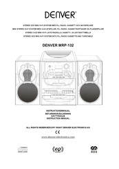 Denver Electronics MRP-132 Instruction Manual