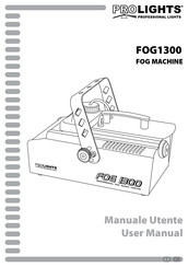 ProLights FOG1300 User Manual