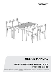 Costway HW70441-22 User Manual