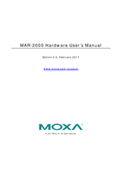 Moxa Technologies MAR-2000 Hardware User Manual