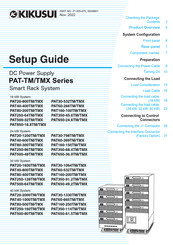 Kikusui PAT250-64TMX Setup Manual