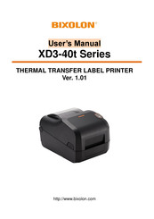 Bixolon XD3-40t Series User Manual