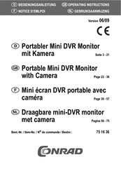 Conrad 75 16 36 Operating Instructions Manual