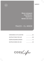 COSYLIFE CL-MIX3X Instructions For Use Manual