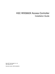 New H3C Technologies WX5860X Installation Manual
