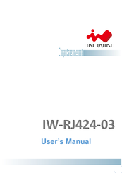 In Win IW-RJ424-03 User Manual