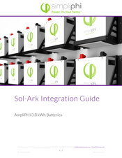 SimpliPhi AmpliPhi-3-8-48 Integration Manual
