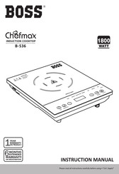 Boss Chefmax B-536 Instruction Manual
